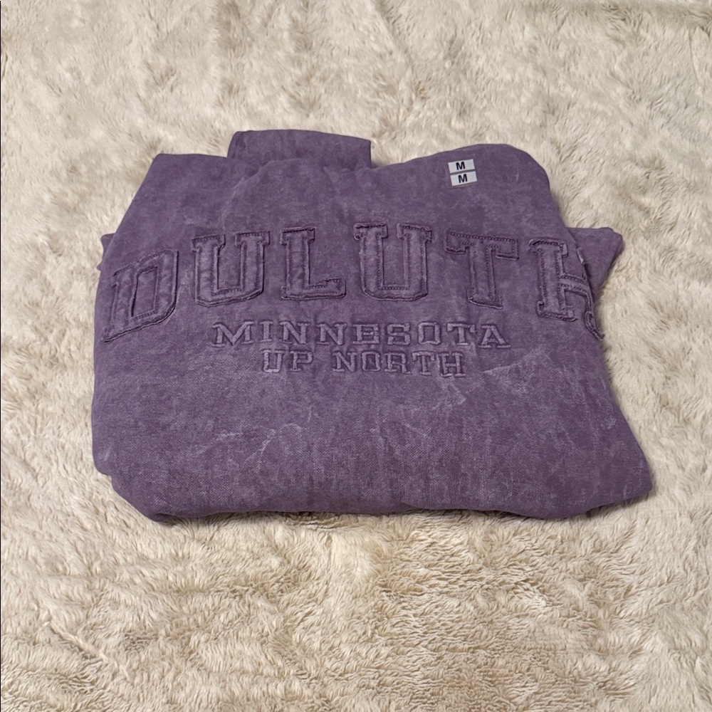 Duluth Women's Purple Sweatshirt